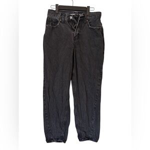 Old Navy Women's Black High Rise Jeans Balloon Size 2